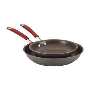 Rachael Ray -  Twin Pack Hard-Anodized Nonstick Skill Gray